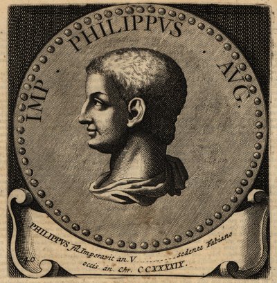Retrato del Emperador Romano Felipe II de Netherlandish School