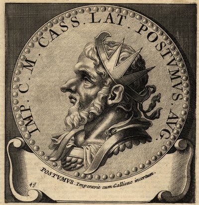 Retrato del Emperador Romano Póstumo de Netherlandish School