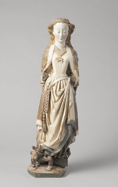 Santa Bárbara por Meester van Koudewater de Netherlandish School