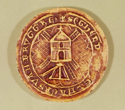 Sello del Gremio de Molineros de Brujas, 1407 de Netherlandish School