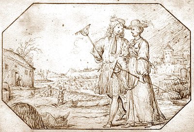 Las Cuatro Estaciones: Primavera - Labranza, c.1675 de Netherlandish School