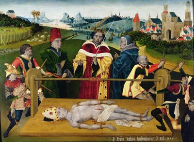 El martirio de San Erasmo de Netherlandish School