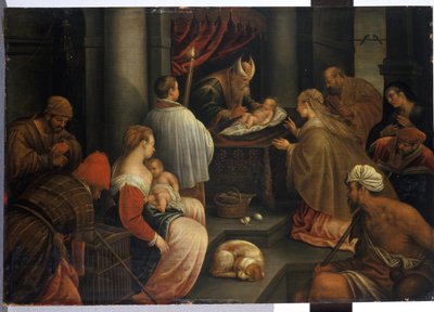 La Presentación de Cristo en el Templo de Netherlandish School