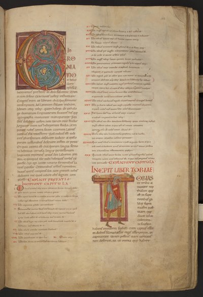 La Biblia de Stavelot, Add MS 28107, f.102r de Netherlandish School