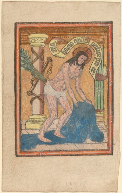 El Hombre de Dolores de Netherlandish or French 15th Century
