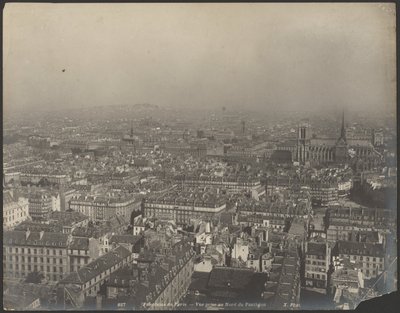 Panorama de París - Vista tomada desde el norte del Panteón de Neurdein freres