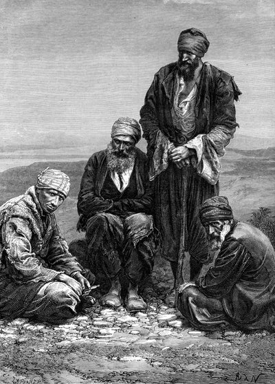 Judíos de Babilonia, siglo XIX de Neuville