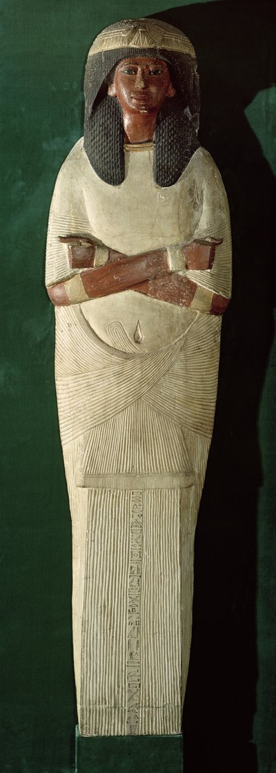 Panel de la tapa de la momia de Piays, c.1279-1213 a.C. de New Kingdom Egyptian