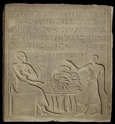 Estela de Imeny de New Kingdom Egyptian