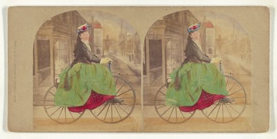 La chica de la época. de New York Stereoscopic Company