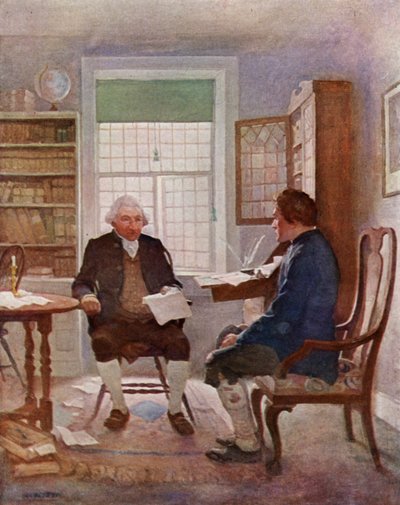 Ilustración para Secuestrado de Robert Louis Stevenson de Newell Convers (after) Wyeth