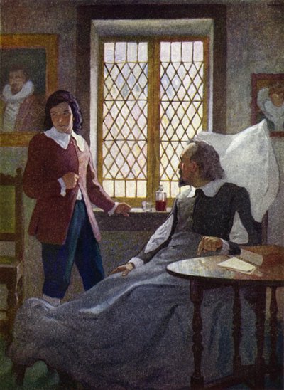 Ilustración de Robinson Crusoe de Newell Convers (after) Wyeth