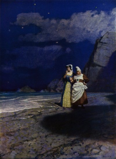 Ilustración para Westward Ho! de Charles Kingsley de Newell Convers (after) Wyeth