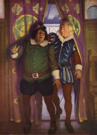 Ilustración para Westward Ho! de Charles Kingsley de Newell Convers (after) Wyeth
