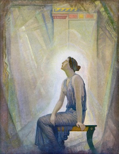 Odisea: El luto de Penélope de Newell Convers (after) Wyeth