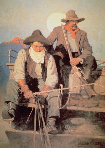 La diligencia de pago, ilustración para 