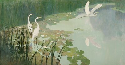 Garzas en Verano, 1941 de Newell Convers Wyeth