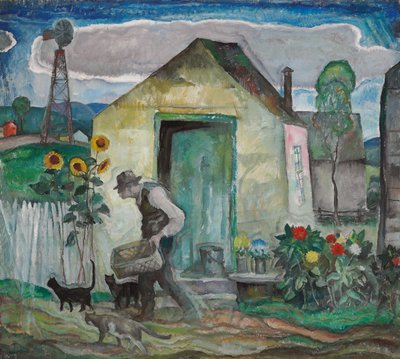 Viejo Albert, c.1928 de Newell Convers Wyeth