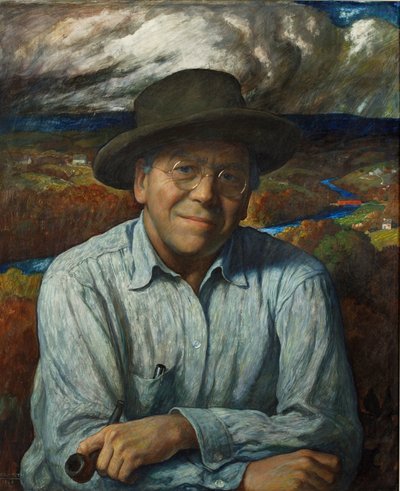Autorretrato de Newell Convers Wyeth