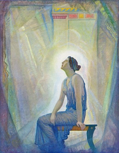 La Penélope de luto, 1929 de Newell Convers Wyeth