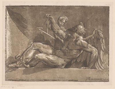 Saturno de Niccolò Vicentino (attributed to)