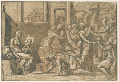 La adoración de los magos de Giuseppe Niccolò Vicentino