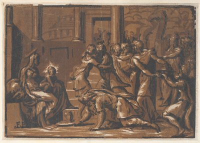 La Adoración de los Magos, 1540-50 de Niccolò Vicentino.