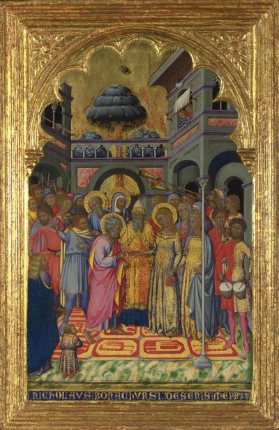 El matrimonio de la Virgen, ca. 1380 de Niccolò di Bonaccorso