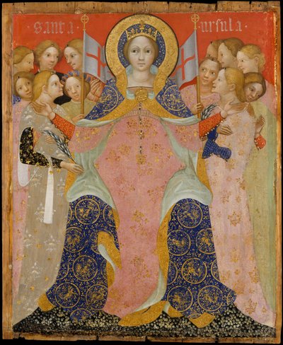 Santa Úrsula y sus doncellas de Niccolò di Pietro