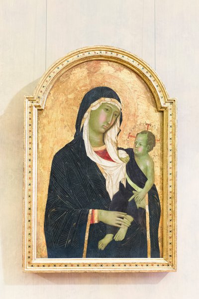 Virgen con el Niño de Niccolò di Segna