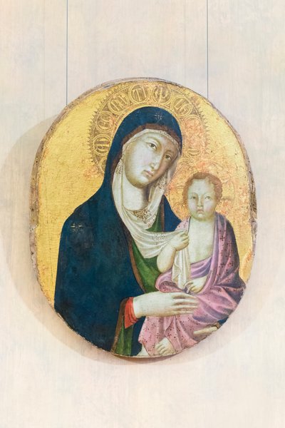 Virgen con el Niño de Niccolò di Segna