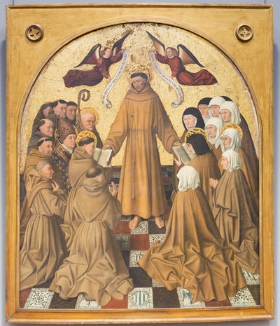 San Francisco entrega la regla de Niccolo Antonio Colantonio
