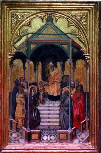 La Presentación de la Virgen en el Templo de Niccolo Bonaccorsi