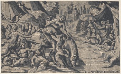 La fuga de Cloelia de Niccolo Vicentino