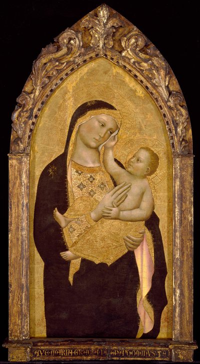 Virgen con el Niño de Niccolo di Pietro Gerini
