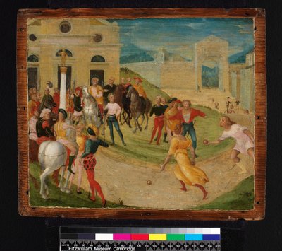 La carrera de Atalanta, antes de 1555 de Niccolo the Younger Giolfino