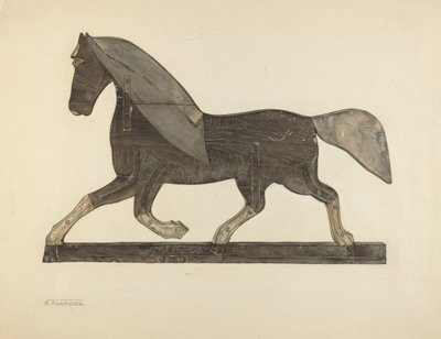 Veleta de caballo de Nicholas Acampora