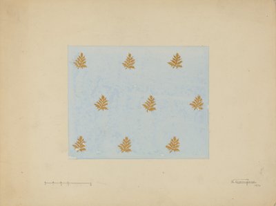 Papel tapiz, 1936 de Nicholas Acampora