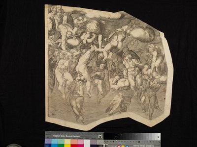 Escena del Juicio Final de Nicholas Beatrizet