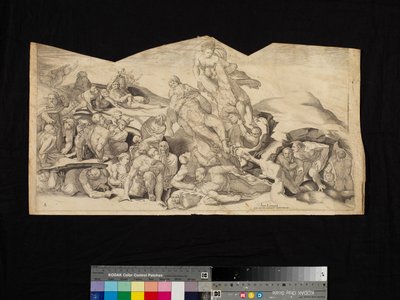 Escena del Juicio Final de Nicholas Beatrizet