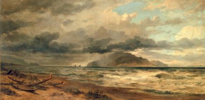 Estrecho de Cook, Nueva Zelanda de Nicholas Chevalier