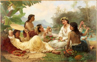 Climas soleados, Tahití de Nicholas Chevalier