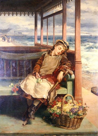 La Vendedora de Flores de Nicholas Chevalier