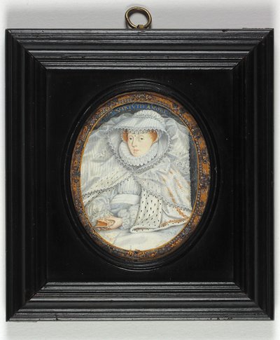 Una dama tradicionalmente identificada como María Reina de Escocia de Nicholas Hilliard