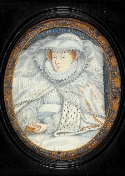 Una dama tradicionalmente identificada como María Reina de Escocia de Nicholas Hilliard