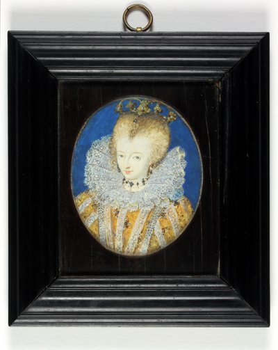 Una dama tradicionalmente identificada como la reina Isabel I cuando era princesa de Nicholas Hilliard