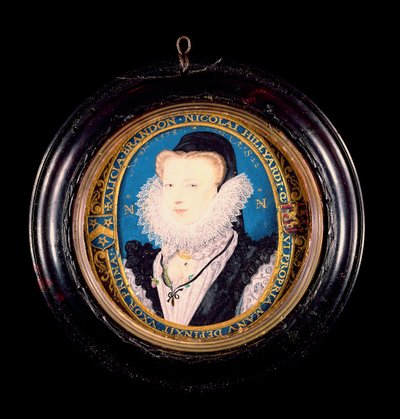 Alice Brandon, Sra. Hilliard, 1578 de Nicholas Hilliard