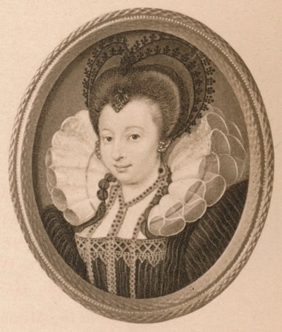 Catherine Knevett, Condesa de Suffolk, c siglo XVI 1904 de Nicholas Hilliard