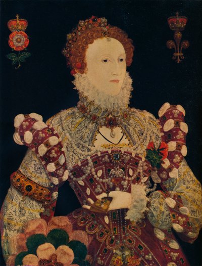 Isabel I, Reina de Inglaterra e Irlanda, c1574 de Nicholas Hilliard