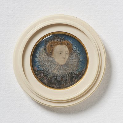 Isabel I, Reina de Inglaterra, c.1586-87 de Nicholas Hilliard